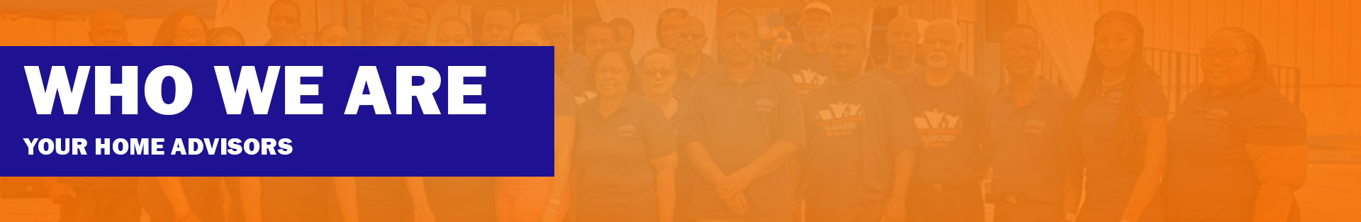 Who We Are Banner